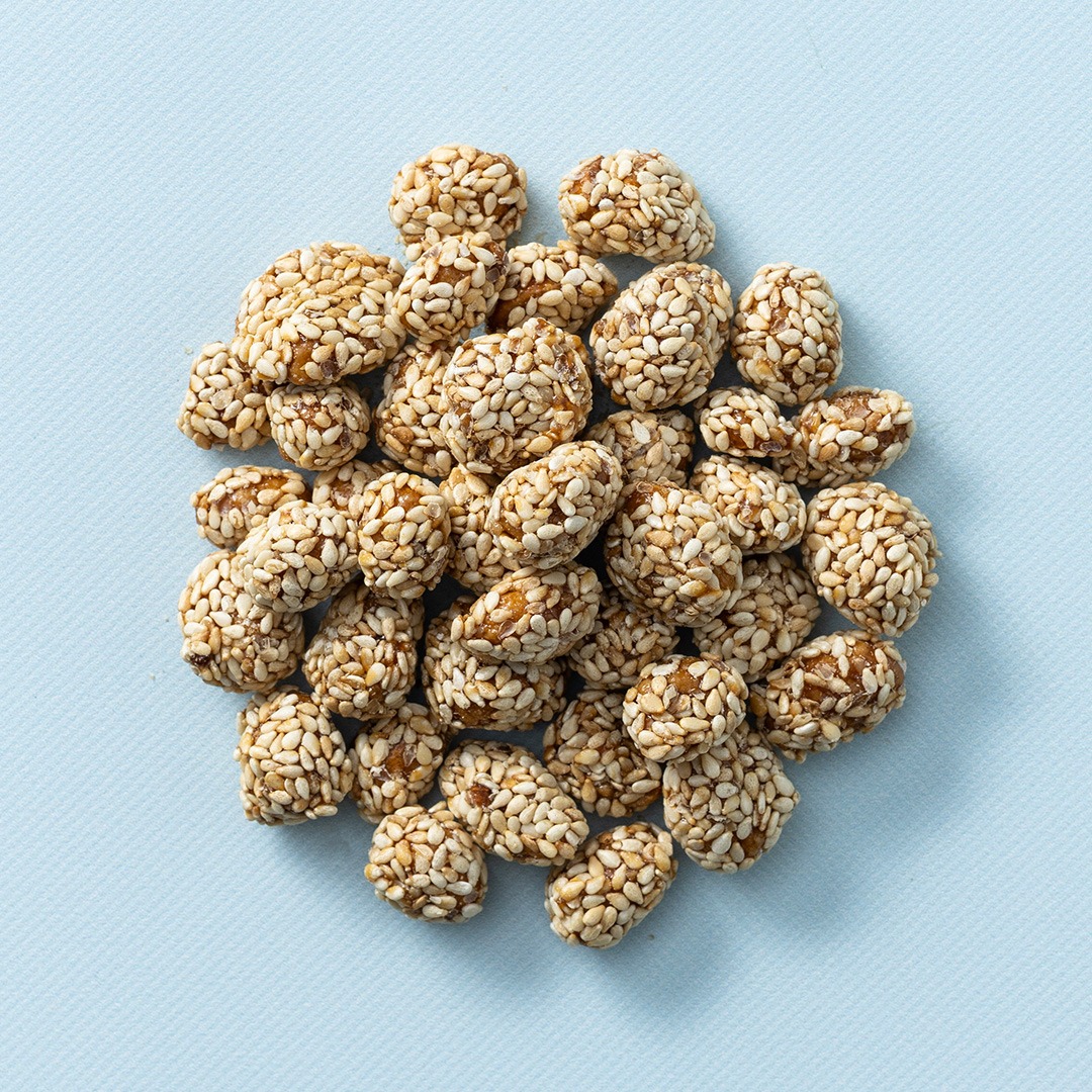 gekarameliseerde pinda's met sesam 5 kg doos