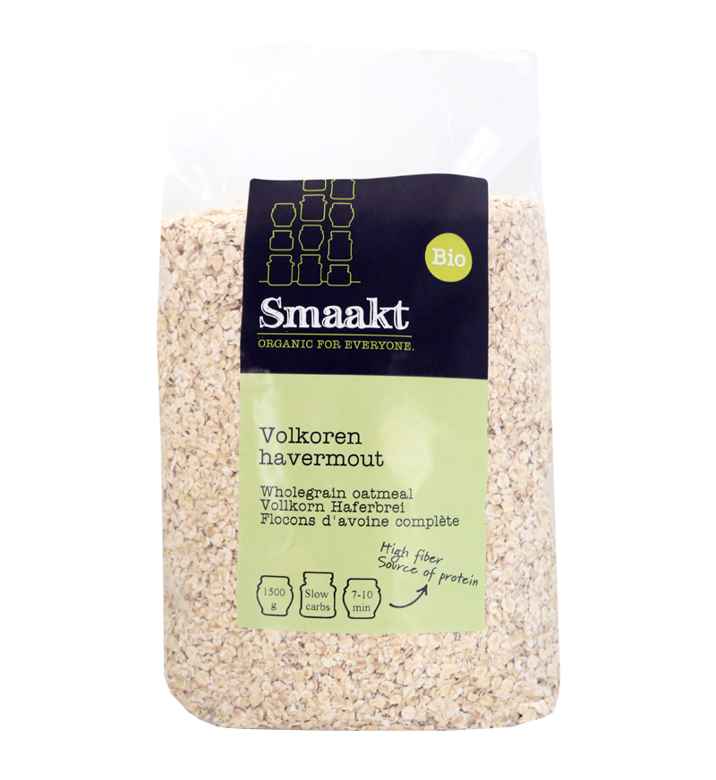Smaakt Havermout Volkoren XL Bio (1500 gram)