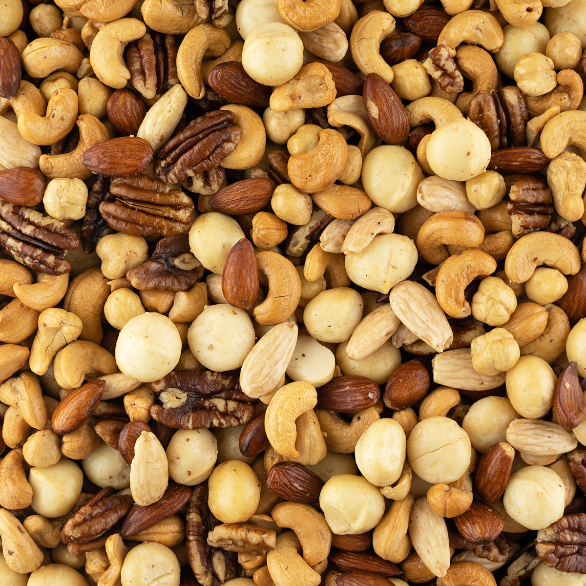 macadamia mix gebrand ongezouten 450 gram
