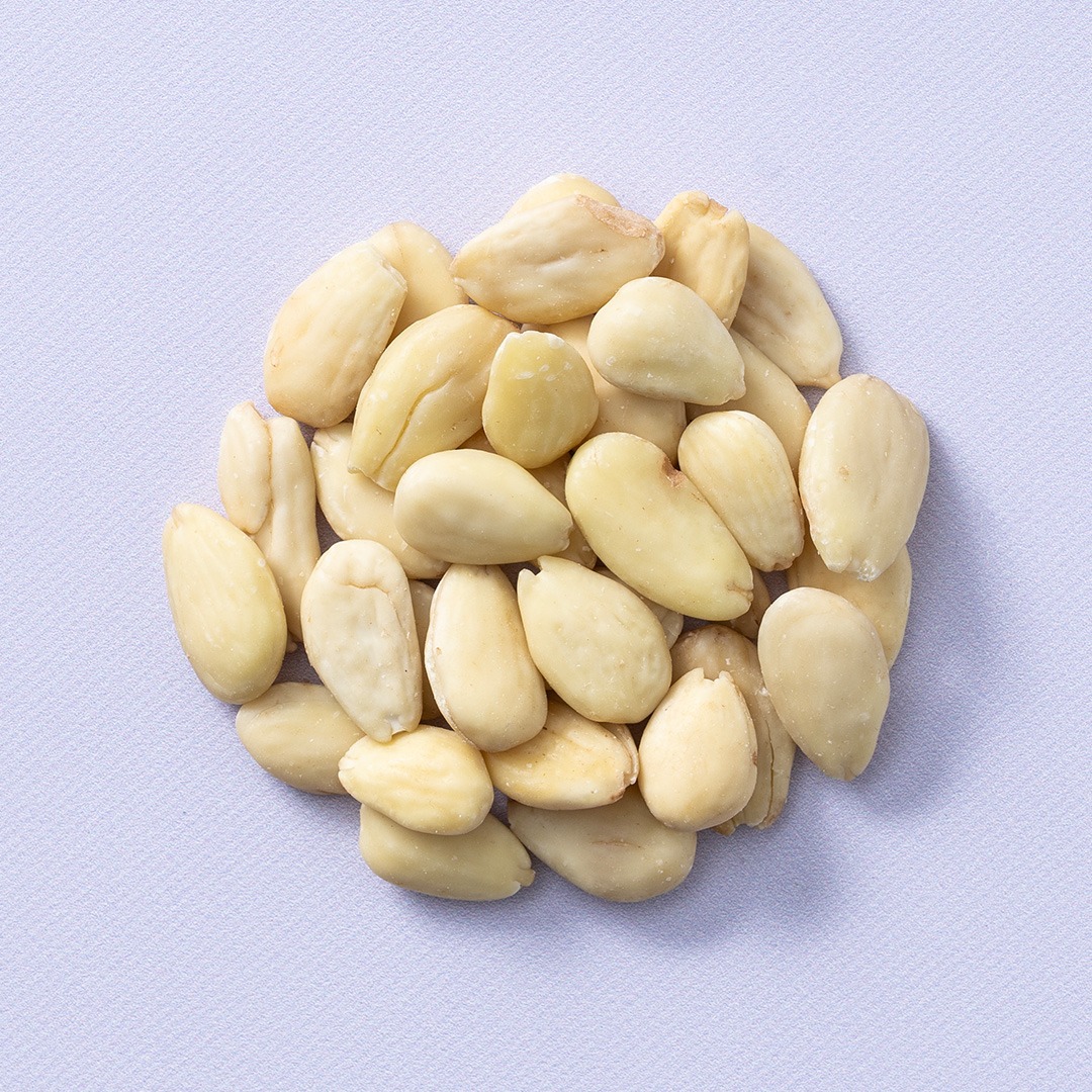 Amandelen wit ongebrand (bio) 500 gram
