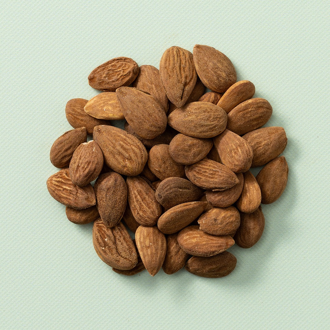 Amandelen bruin ongebrand (bio) 4500 gram