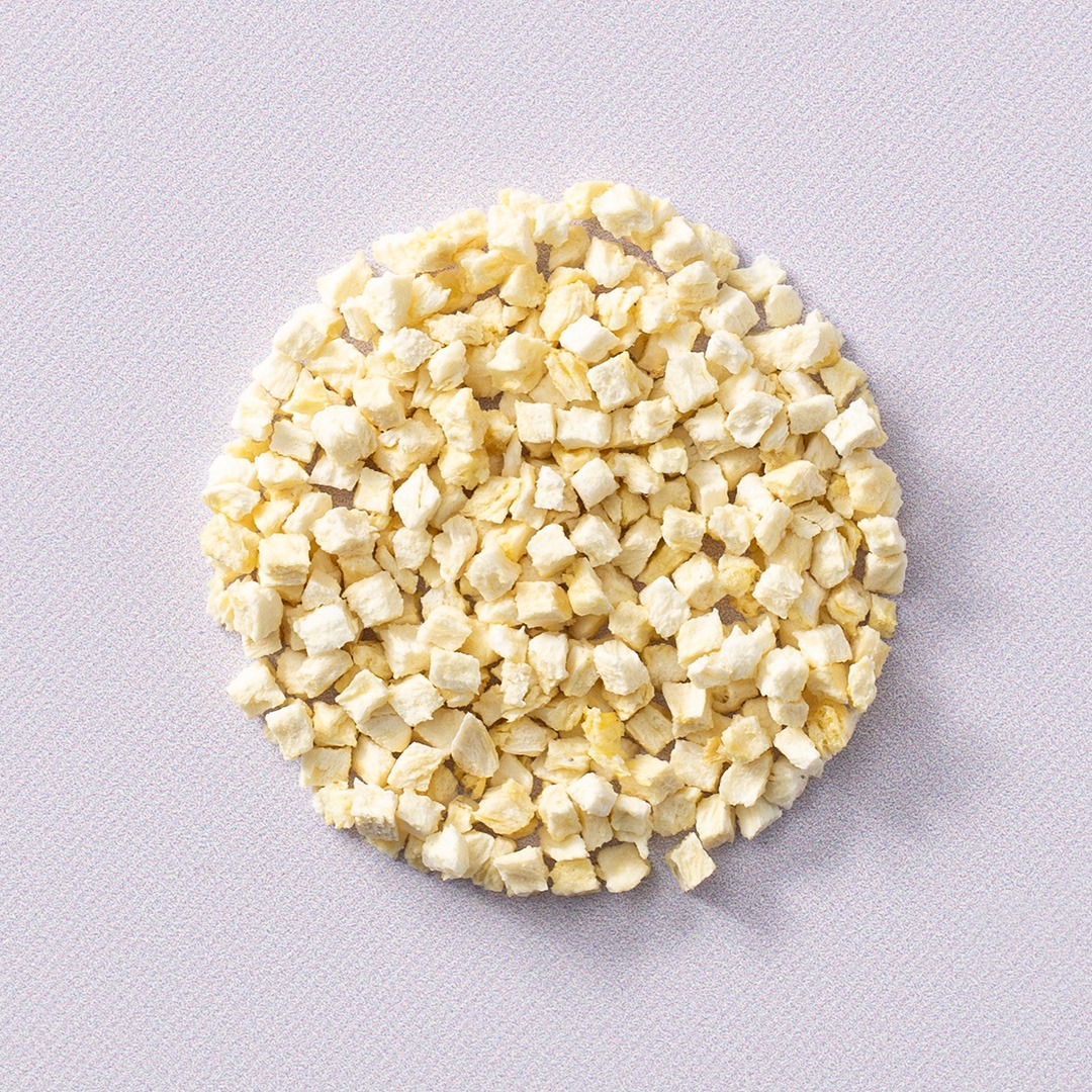 Gevriesdroogde ananas crunch 50 gram