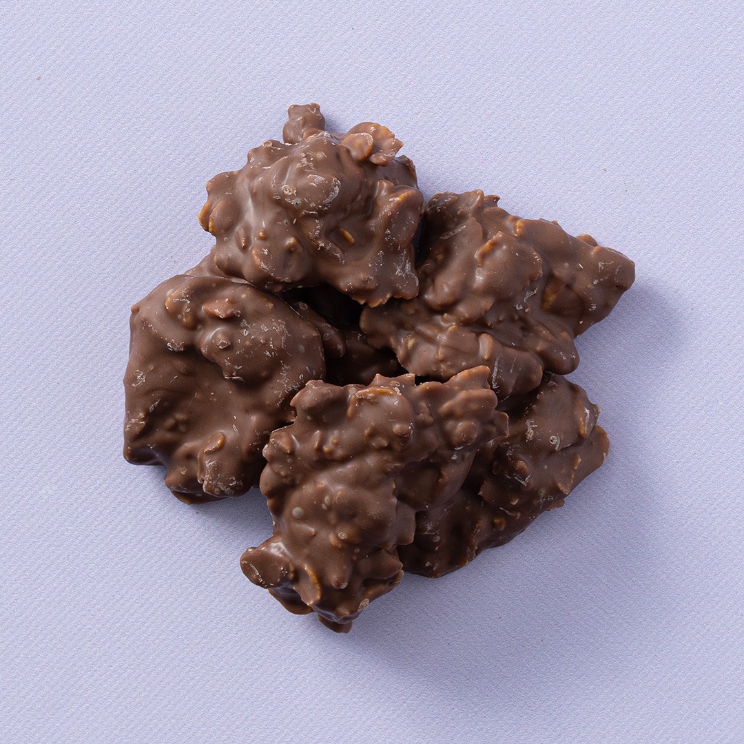 Ambachtelijke chocolade cornflakes rotsjes melk 350 gram