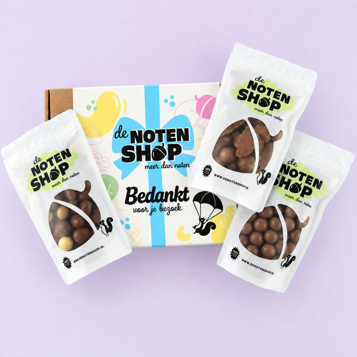 Geschenkpakket chocolade (bedankt)