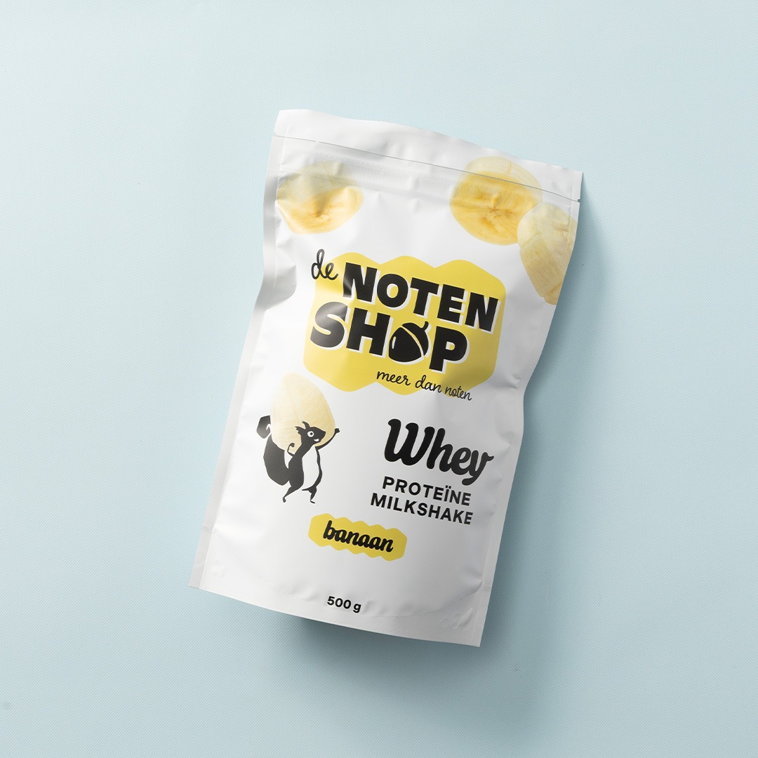 Whey prote?ne milkshake banaan 500 gram