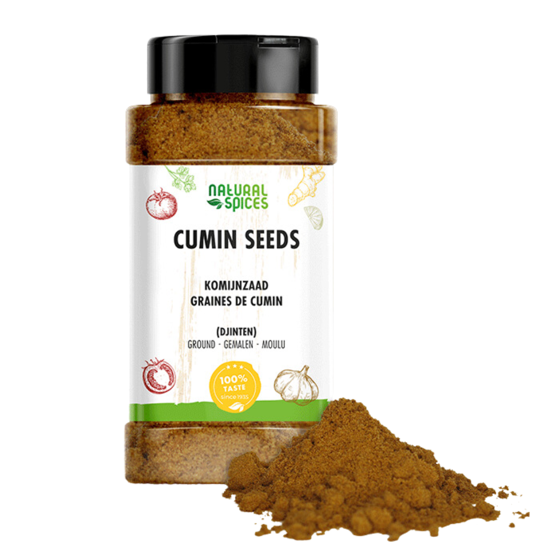 Natural Spices Komijnzaad gemalen (400 gram)