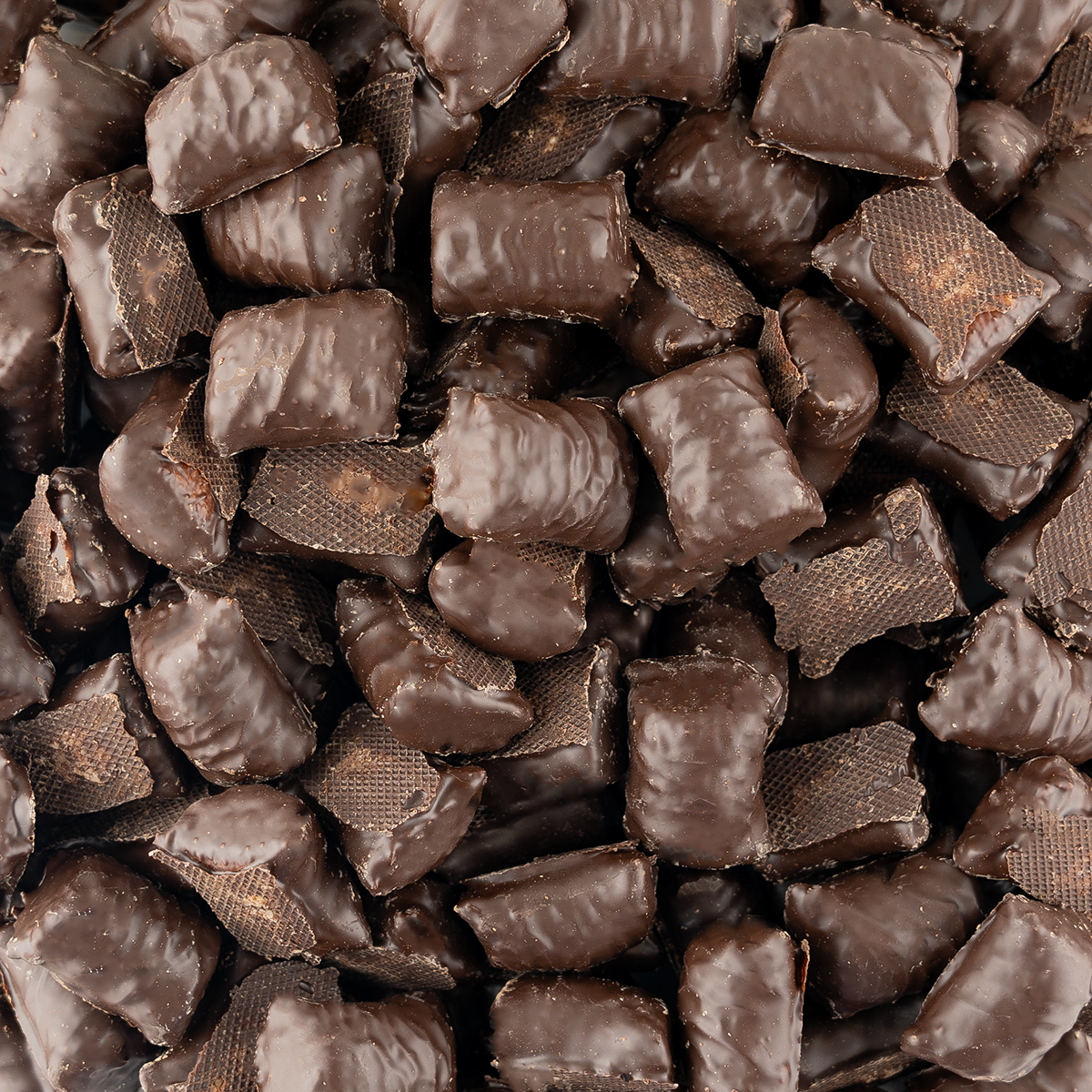 Chocolade kokos / rum rotsjes 210 gram