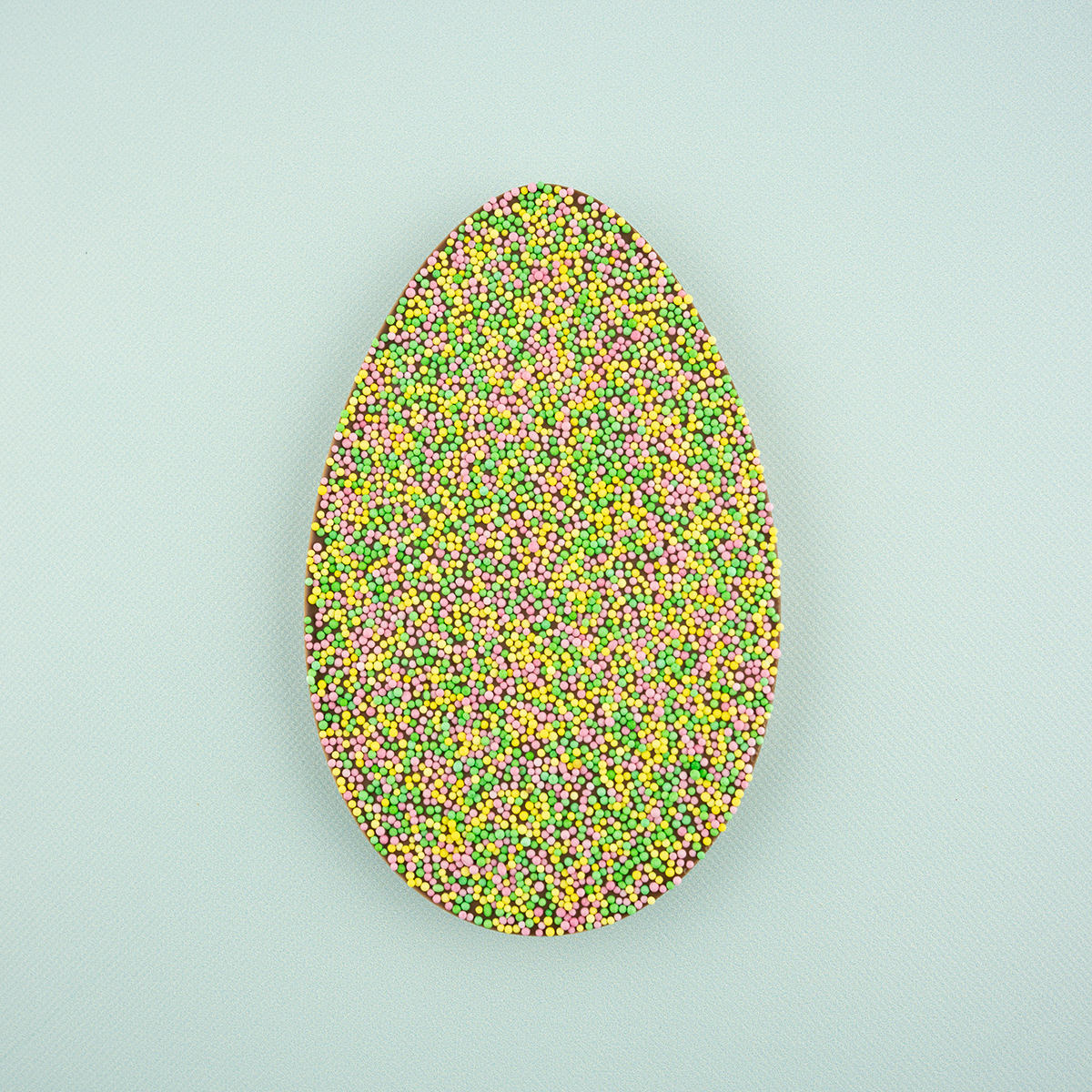 Chocolade paasei melk / paasmusket (100 gram)