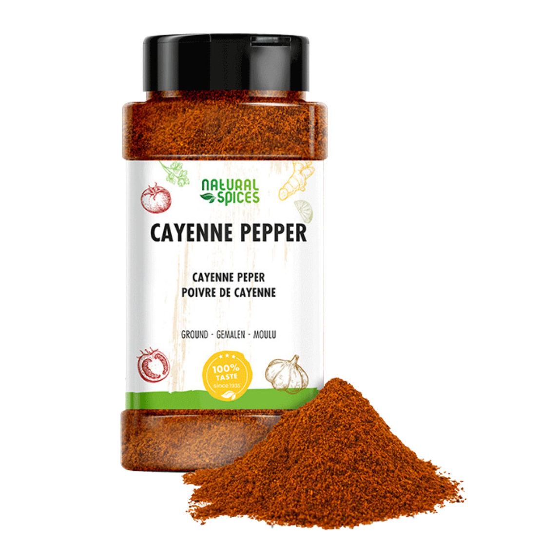 Natural Spices Cayenne peper (400 gram)