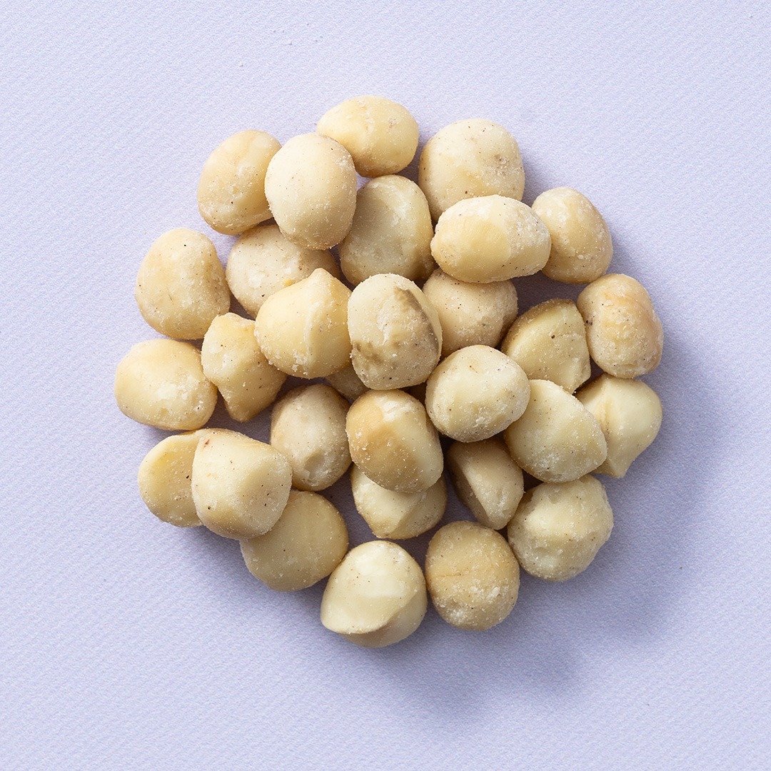 Macadamia noten ongebrand (bio) 450 gram