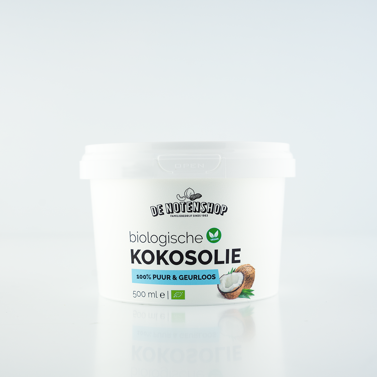 Kokosolie geurloos (bio) 500 ml