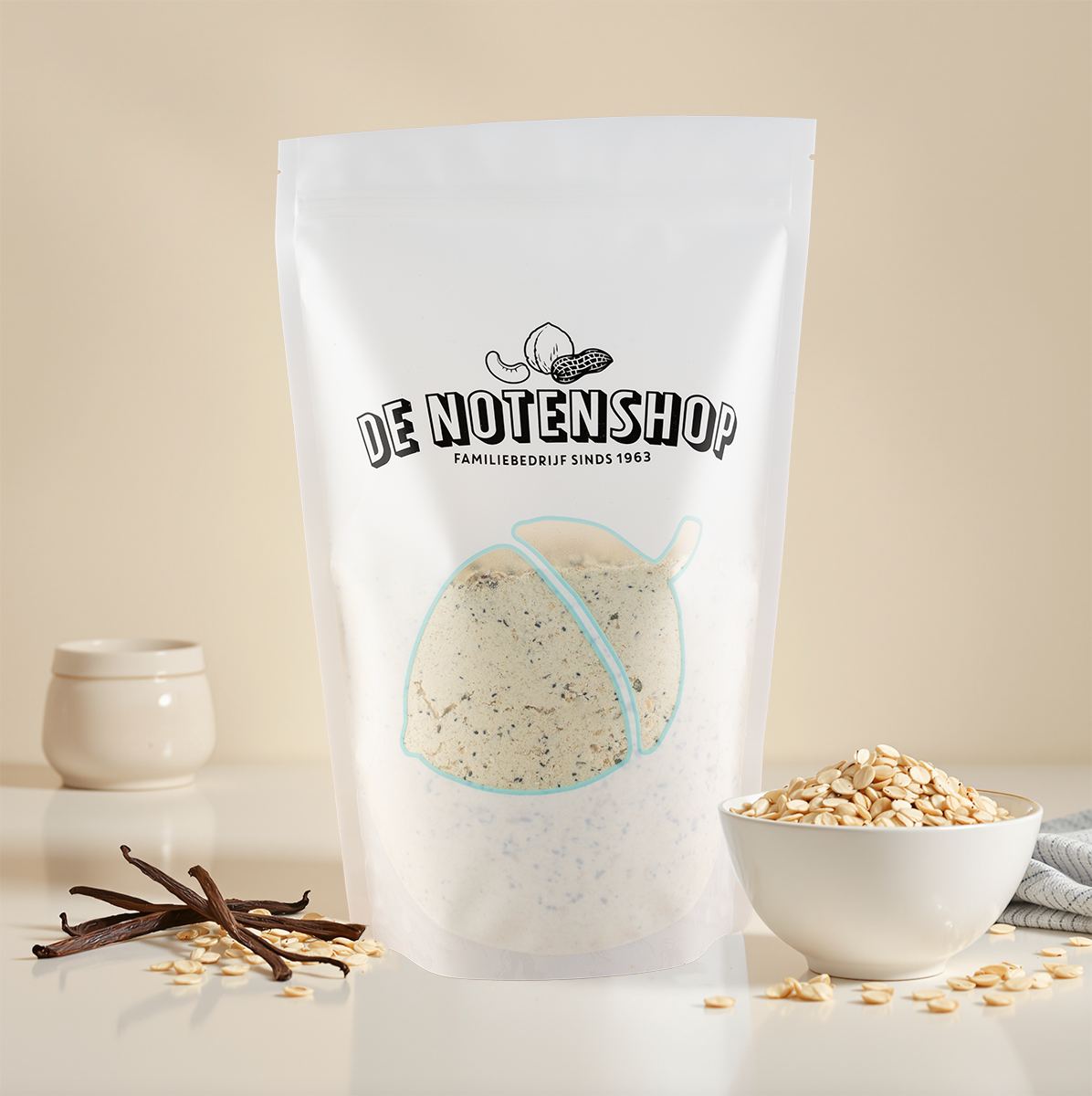 proteïne oats vanille 1000 gram