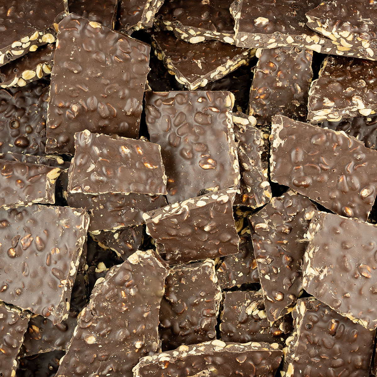 chocolade pinda breekplaat puur (brokken) 400 gram