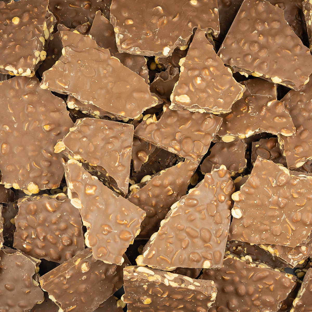 chocolade pinda breekplaat melk (brokken) 400 gram
