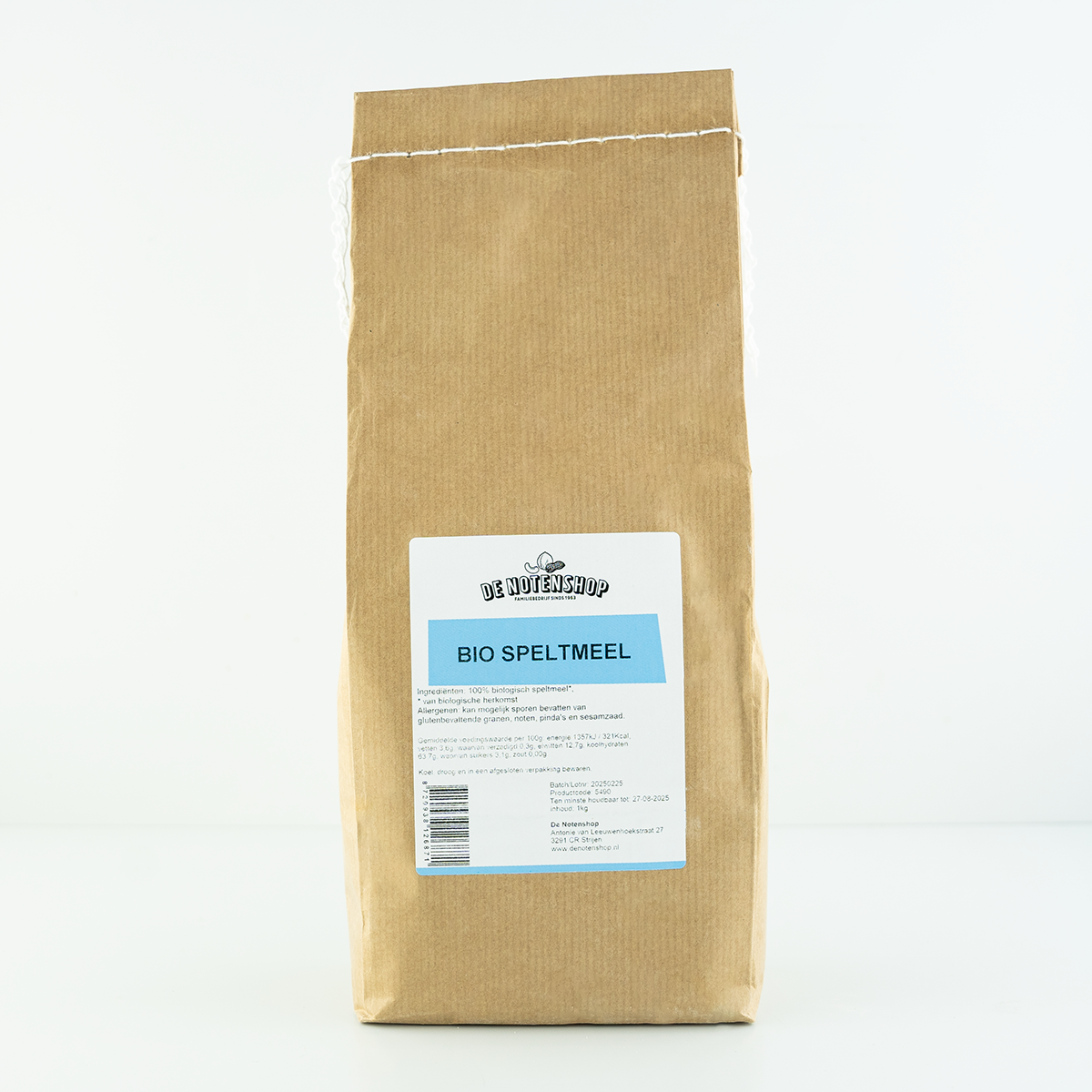 Speltmeel volkoren (bio) 1000 gram