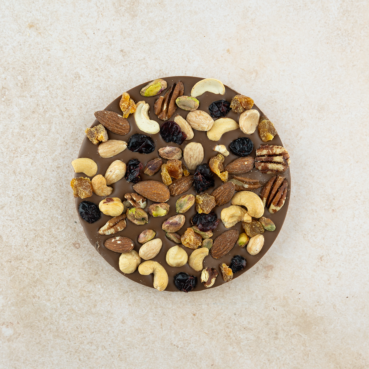 Choco rondo melk / noten & fruit (200 gram)