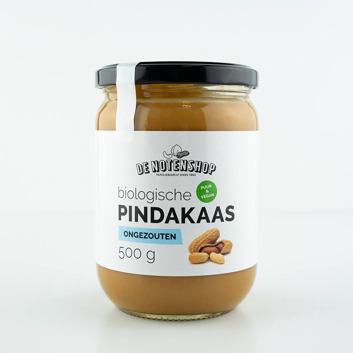 Pindakaas vers (bio) 500 gram
