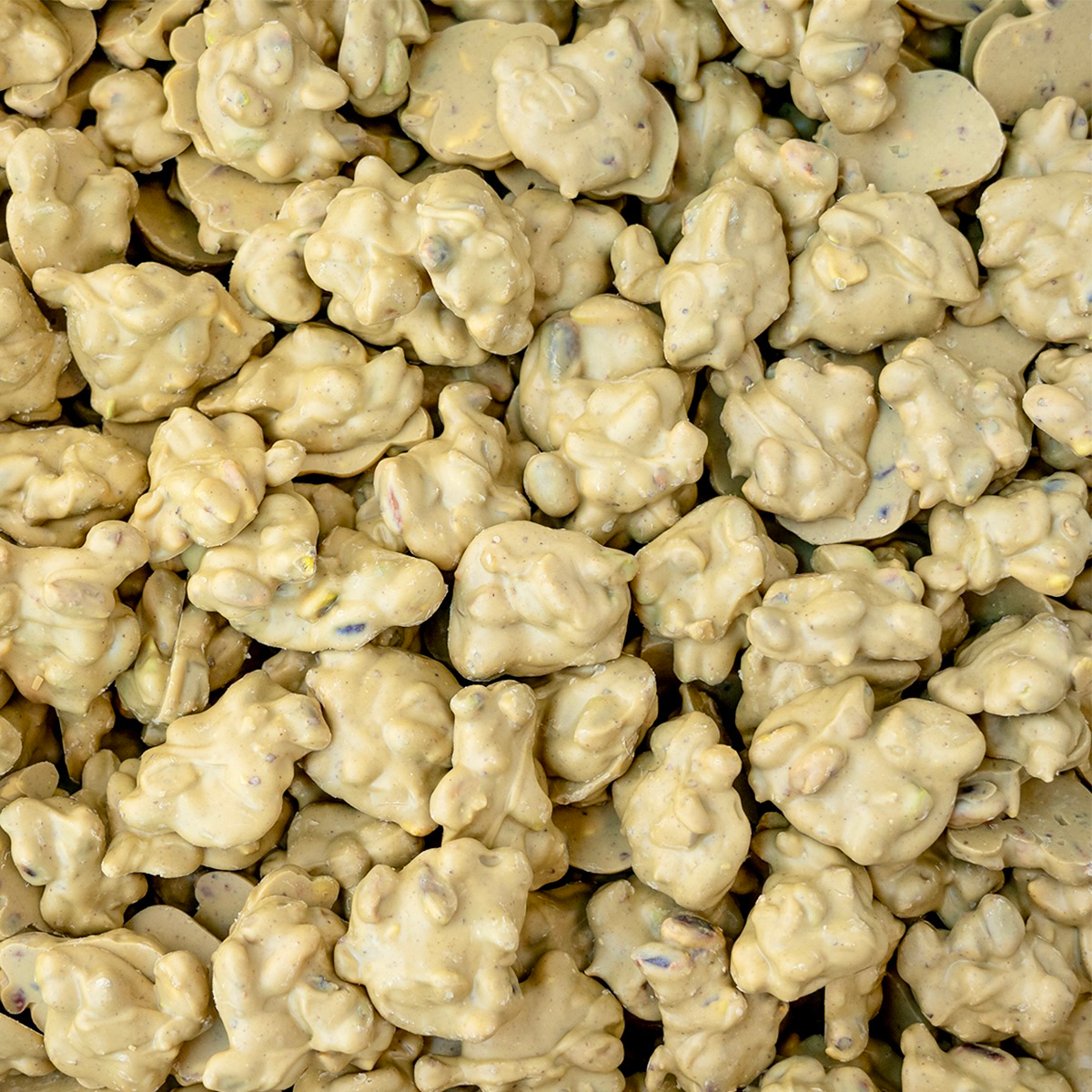 Ambachtelijke pistache rotsjes 400 gram Ambachtelijke pistache rotsjes 400 gram