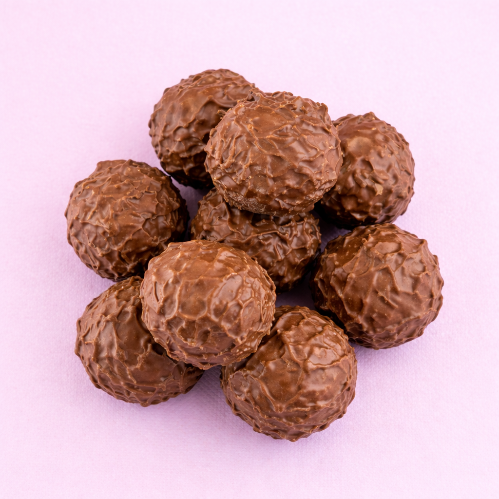 Ganache kogels melk / amaretto 9 stuks