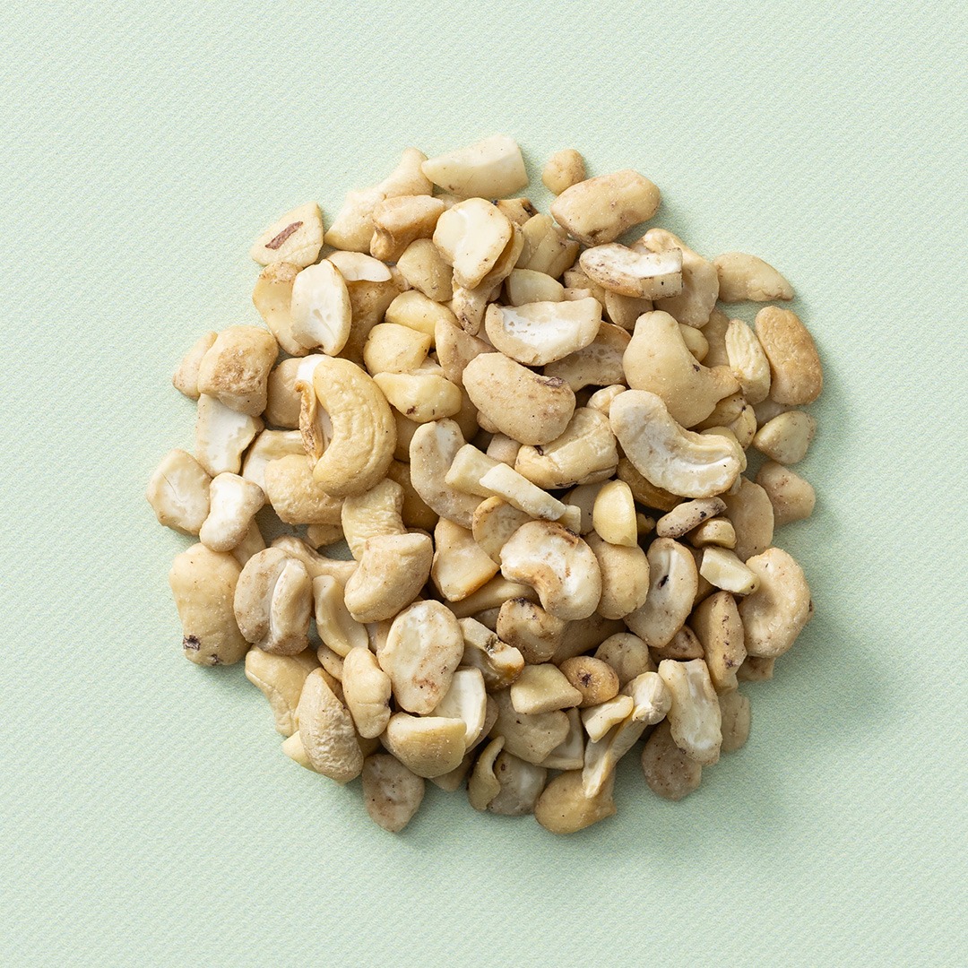 Cashewnoten stukjes ongebrand (bio) 400 gram