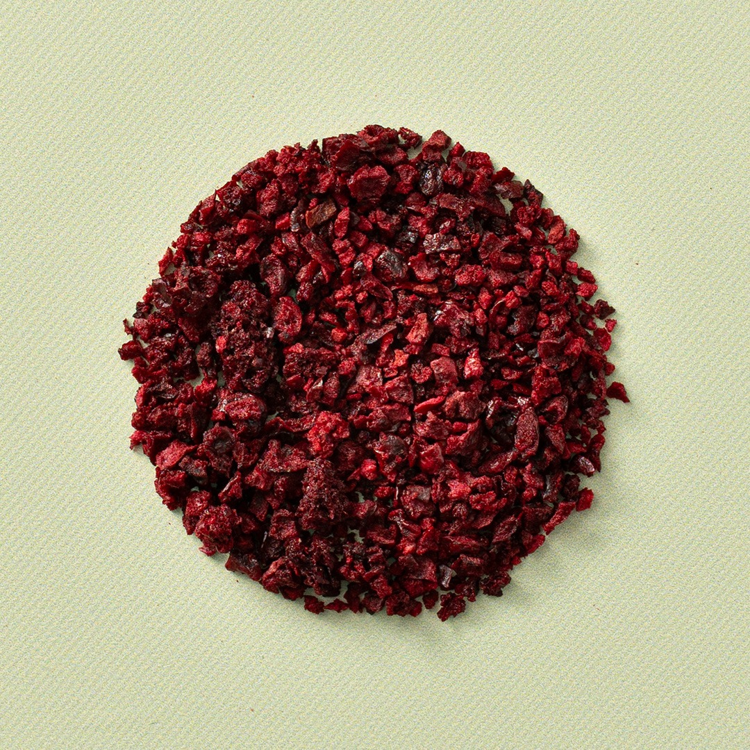 Gevriesdroogde kersen crunch 70 gram