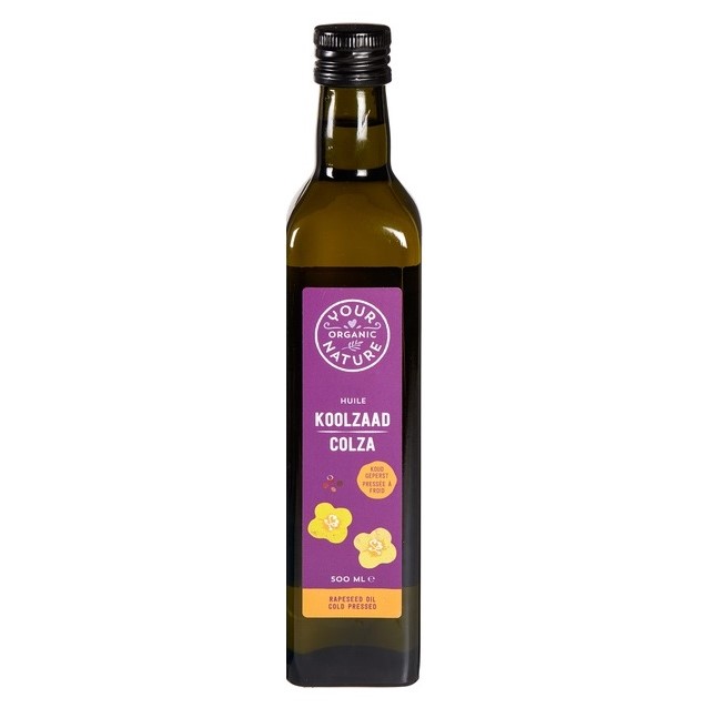 Your Organic Nature Koolzaadolie (500 ml)