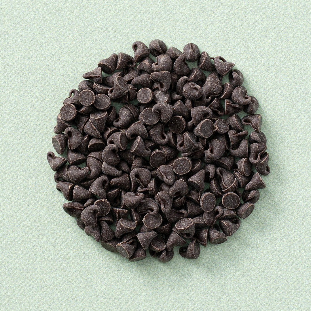 Bakvaste chocolade druppels puur 350 gram