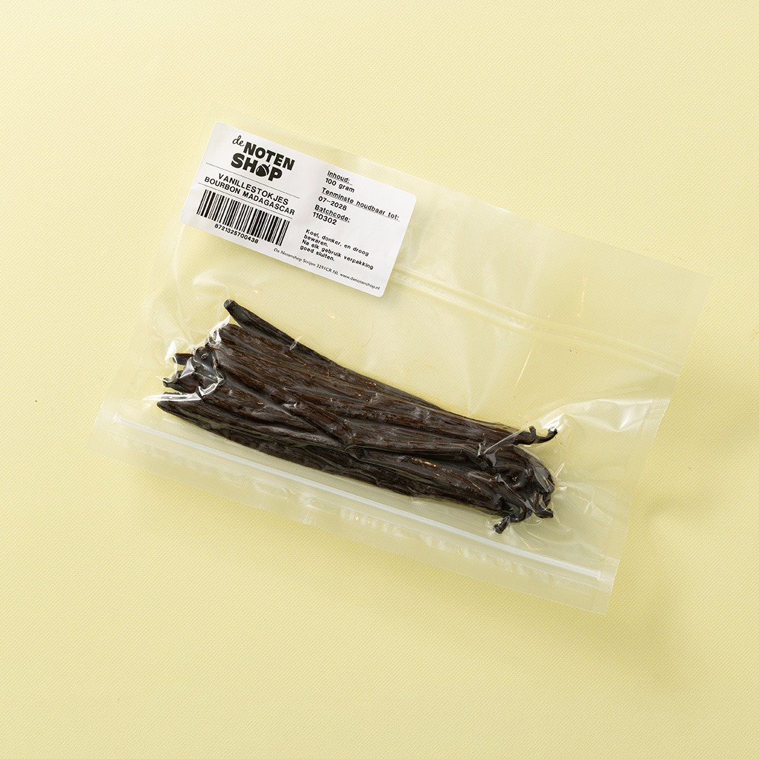 Vanillestokjes 100 gram