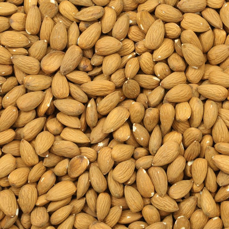 Amandelen bruin ongebrand 1000 gram