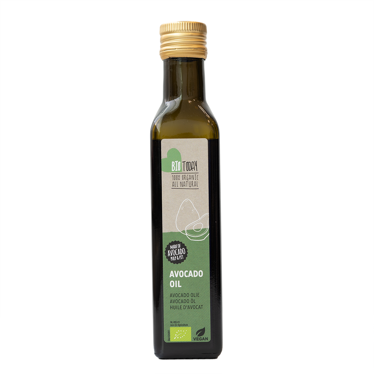 Bio Today Avocado Olie Bio (250 ml)