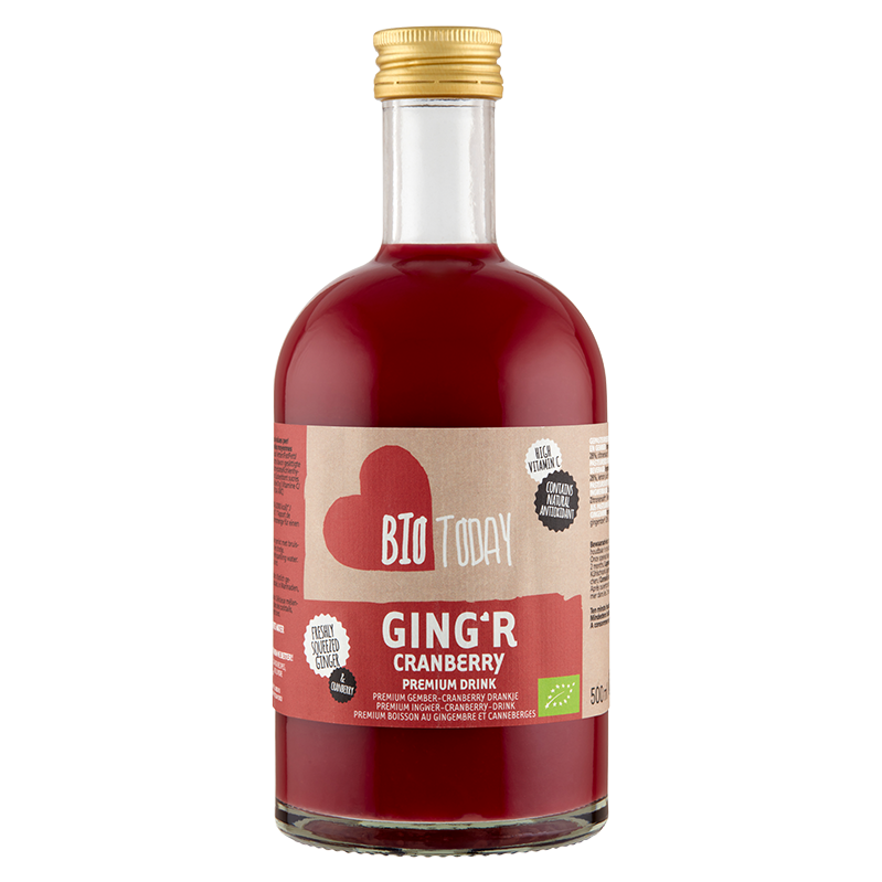 Bio Today Ging'r Cranberry 500 ml (bio)