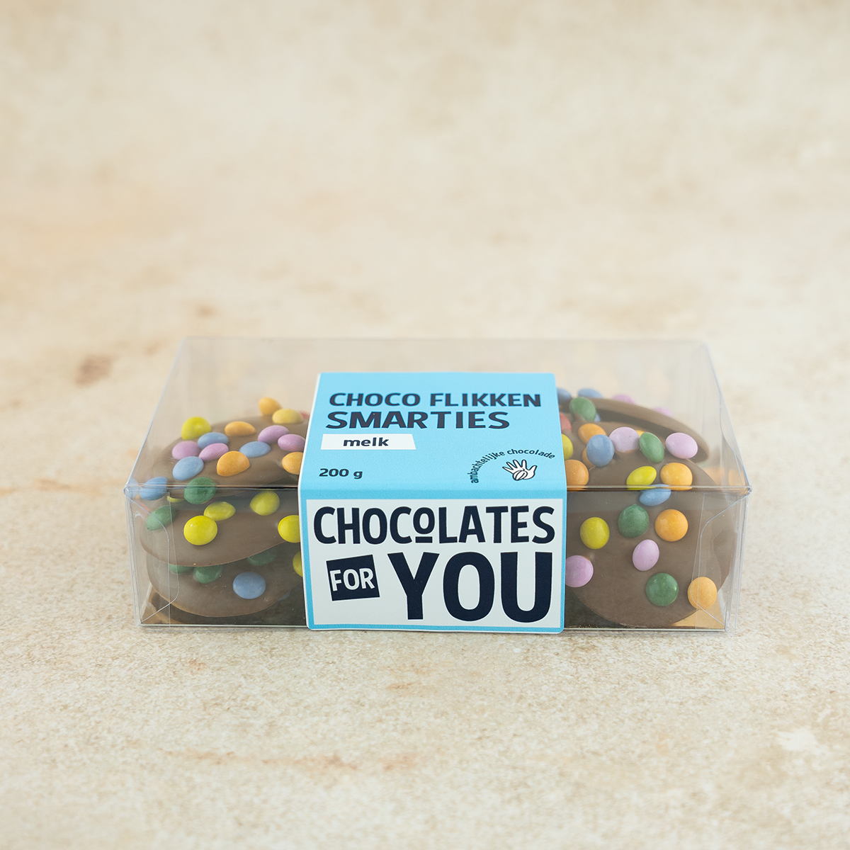 Chocolates For You Flikken smarties (200 gram)