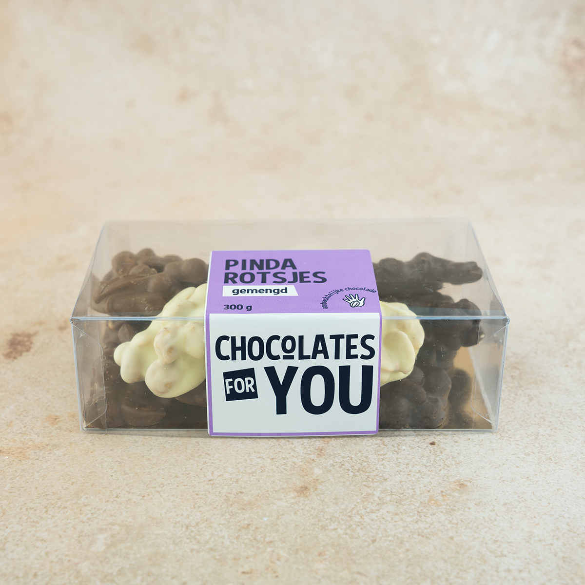 Chocolates For You Pindarotsjes gemengd (300 gram)