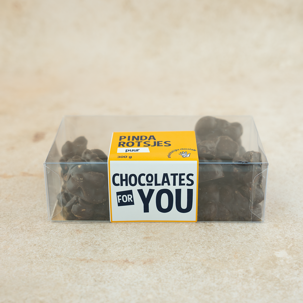 Chocolates For You Pindarotsjes puur (300 gram)