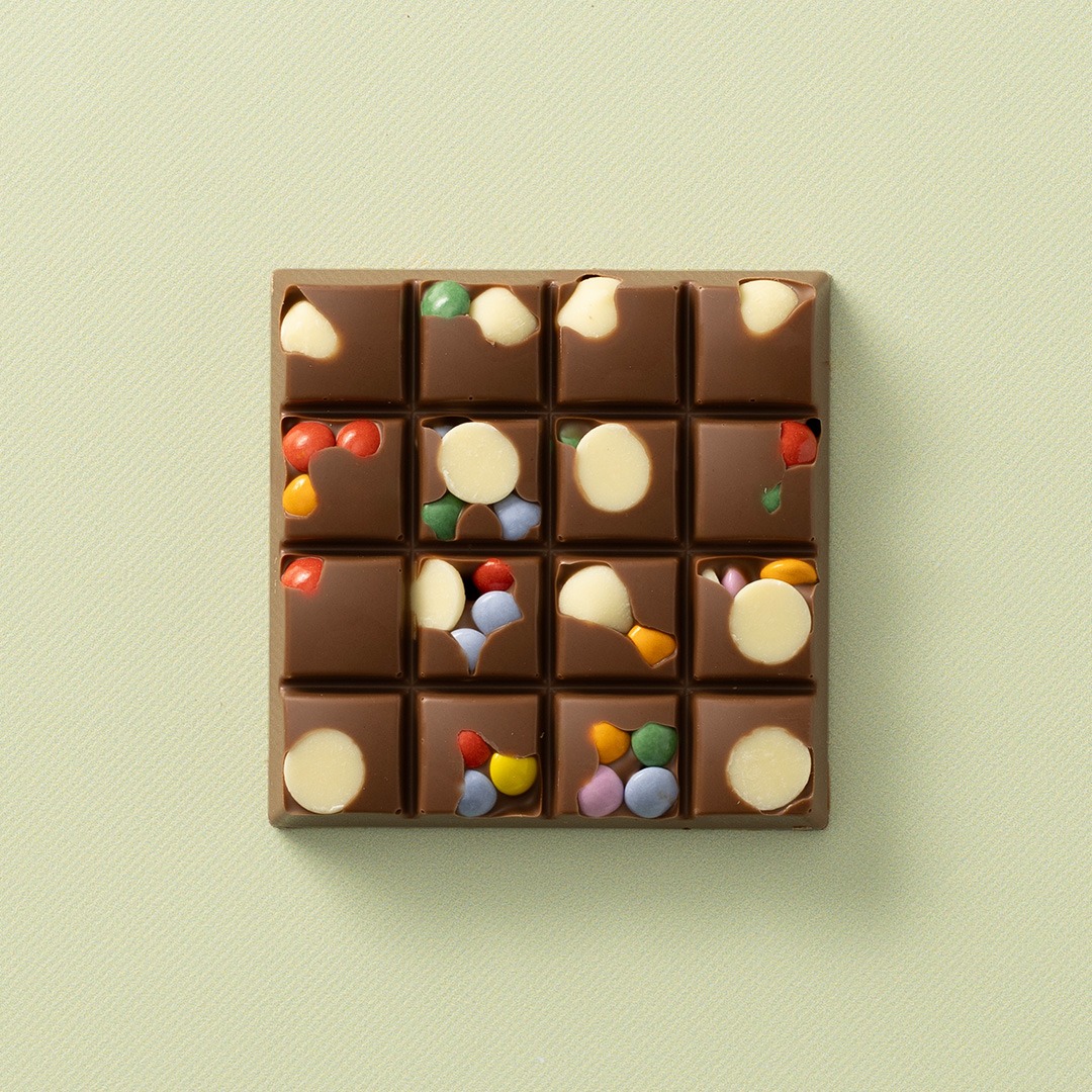 Chocolates For You Choc block melk chunky confetti 100 gram