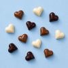 Chocolade hartjes gemengd (9 stuks) los