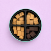Bewaarblik fudge van bovenaf 