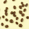 Chocolade rozijnen XXL los over de achtergrond