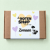 Drie zakjes chocolade uit het geschenkpakket zomaar