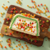 Cassata speciaal op een plank