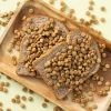 Koekjes strooisel vanille op brood