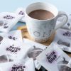 Hot chocolate melk 15 x 40 gram chocolademelk mok met zakjes ernaast
