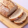 Plakken brood gemaakt met biologische tarwebloem
