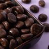 Close-up van chocolade kruidnoten puur in een schaal