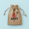 Sinterklaaszakje met kruidnoten en chocolade Sinterklaasreep van De Notenshop
