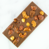 Chocoladereep met gekarameliseerde noten