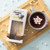 Chocolade lepels melk/puur met marshmallows