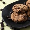 Callebaut chocolade druppels puur (bio) van dichtbij