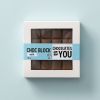 Verpakking Chocolates For You Choc block melk met melkchocolade