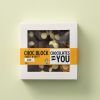 Verpakking Chocolates For You choc block puur Sweet ’n Salty 100 gram
